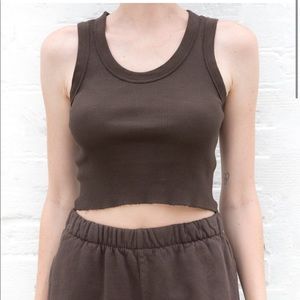 Brandy Melville brown tank